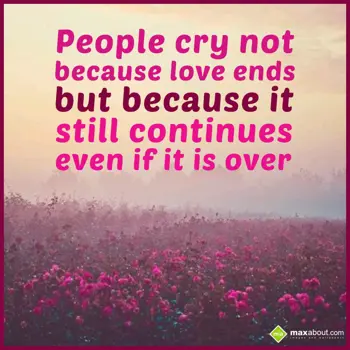 Love Wishes: People cry not becau