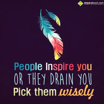 Quotes Wishes: People inspire you, 