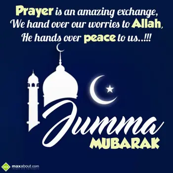 Jumma Mubarak Wishes: Prayer is an amazing