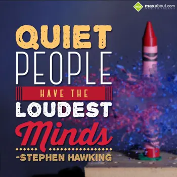 Quotes Wishes: Quiet people have th