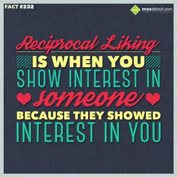 Love Facts Wishes: Reciprocal liking is