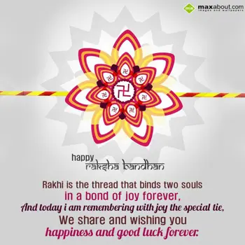 Rakhi Wishes: Rakhi is the thread 