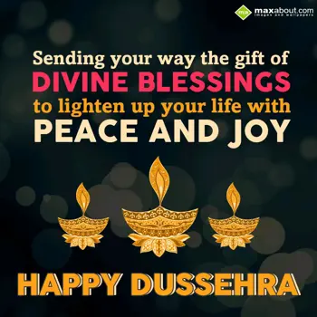 Dussehra Wishes: Sending your way the