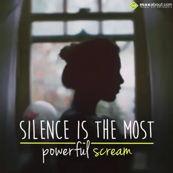 Advice Wishes: Silence is the most 