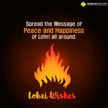 Lohri Wishes: Spread the Message o