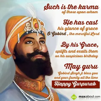 Gurpurab Wishes Wishes: Such Is The Karma Of