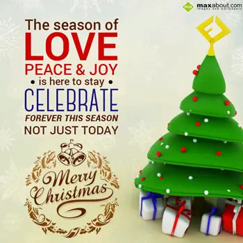 Christmas Greetings Wishes: The season of love, 