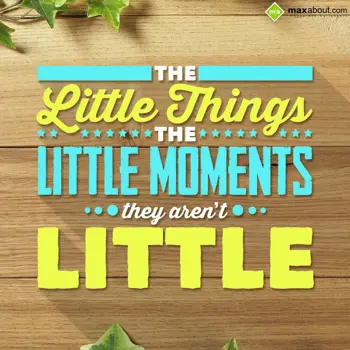 Miscellaneous Wishes: The little things, t