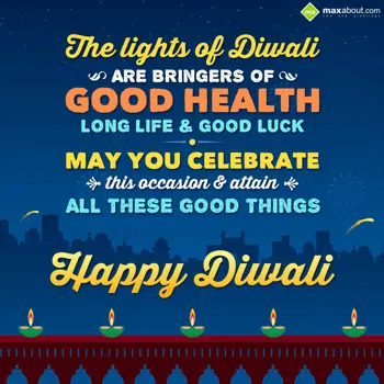 Diwali Greetings Wishes: The lights of diwali