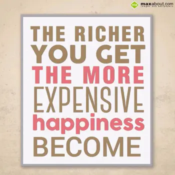 Wise Wishes: The richer you get, 