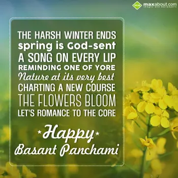 Basant Panchami Wishes: The harsh winter end