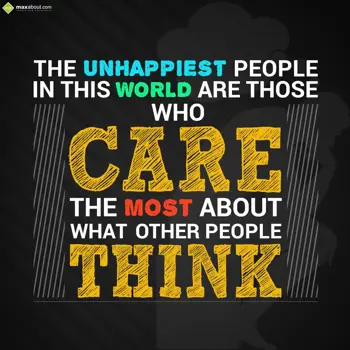 Caring Wishes: The unhappiest peopl