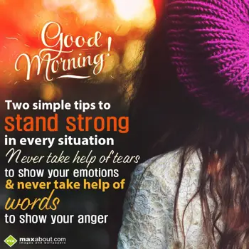 Good Morning Wishes: Two simple tips to s