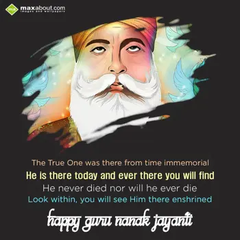 Guru Nanak Jayanti Wishes: The True One was the