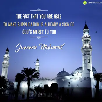 Jumma Mubarak Wishes: The fact that you ar