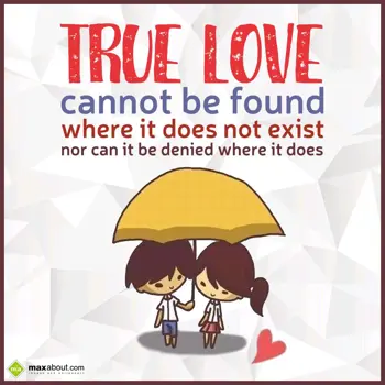 I Love You Wishes: TRUE LOVE
cannot be