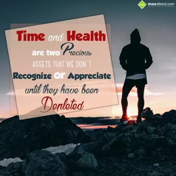 Encouragement Wishes: Time and Health are 