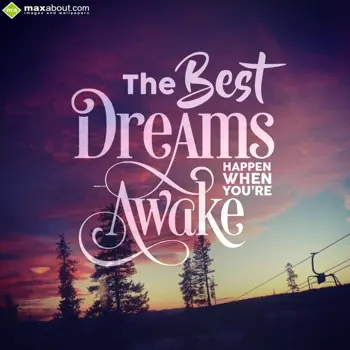 Encouragement Wishes: The best dreams happ