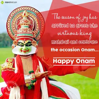 Onam Wishes: The season of joy ha