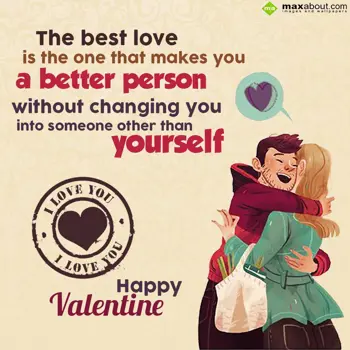 Valentine Greetings Wishes: The best love is the