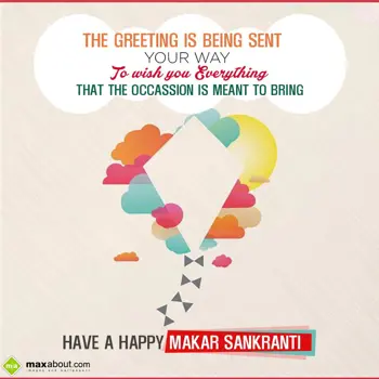 Makar Sankranti Wishes: The greeting is bein