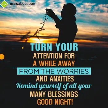 Good Night Wishes: Turn your attention 