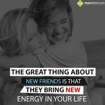 Friends Wishes: The Great thing abou