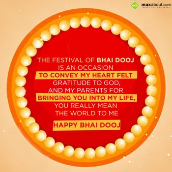 Bhai Dooj Wishes: The festival of Bhai