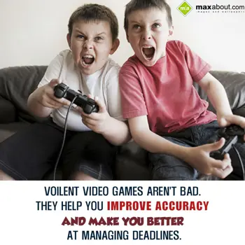 Miscellaneous Facts Wishes: Voilent Video Games 