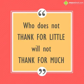 Life Wishes: Who does not thank f