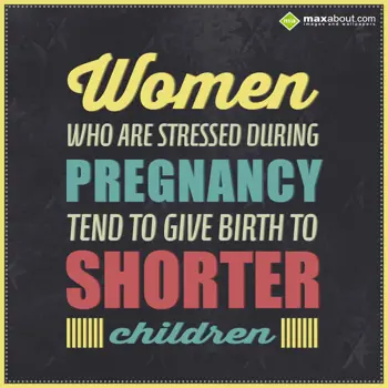 Human Body Facts Wishes: Women who are stress