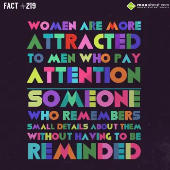 Miscellaneous Facts Wishes: Women are more attra