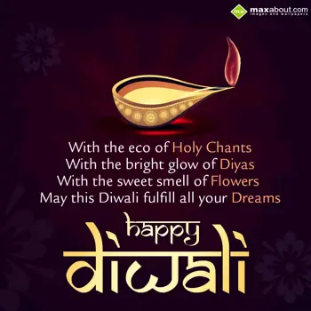 Diwali Greetings Wishes: With the eco of holy