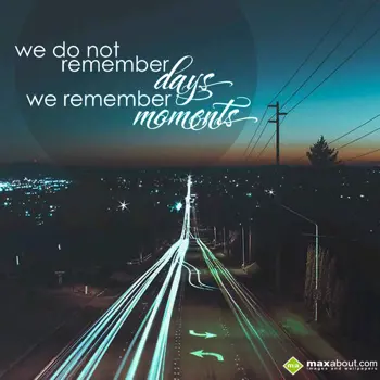 Life Wishes: We do not
remember 