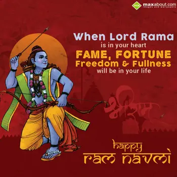 Ram Navami Wishes: When Lord Rama is in