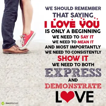 Love Wishes: We should remember t