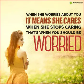 Caring Wishes: When she worries abo