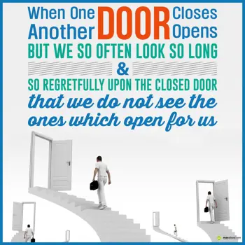 Encouragement Wishes: When one door closes