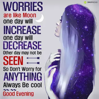 Evening Wishes: Worries are like Moo