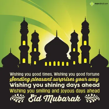 Eid Wishes: Wishing you good tim