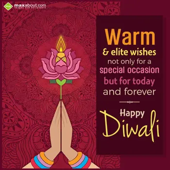 Diwali Wishes Wishes: Warm & elite wishes 