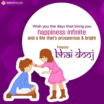 Bhai Dooj Wishes: Wish you the days th