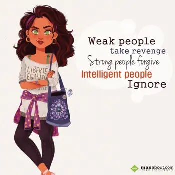 Attitude Wishes: Weak people take rev