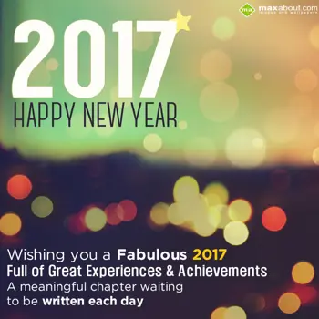 New Year Wishes: Wishing you a fabulo