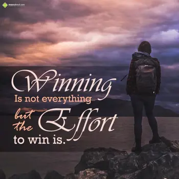 Life Wishes: Winning is not every