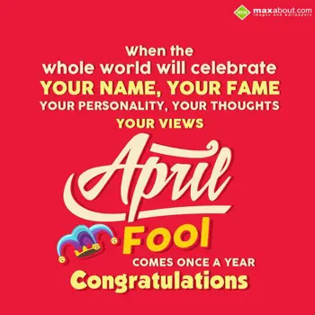 April Fools Day Wishes: When the whole world