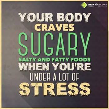 Human Body Facts Wishes: Your body craves sug