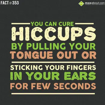 Human Body Facts Wishes: You can cure hiccups