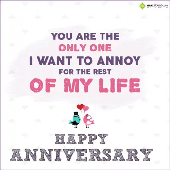 Marriage Anniversary Quotes Wishes: You are the only one