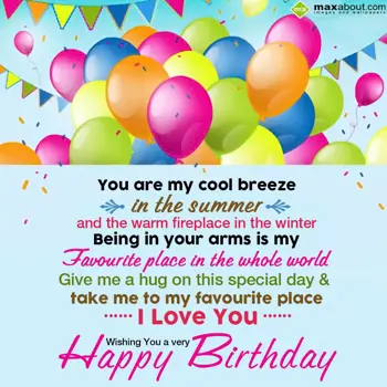 Birthday Wishes: You are my cool bree